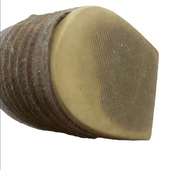 Lucky Brand | Tan Brenon Double Side Zip Ankle Boots  Booties | 8.5 - Picture 6 of 8